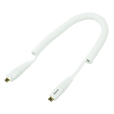 ZIPS POWERED MICRO USB SENSOR W/ COILED CABLE WHT