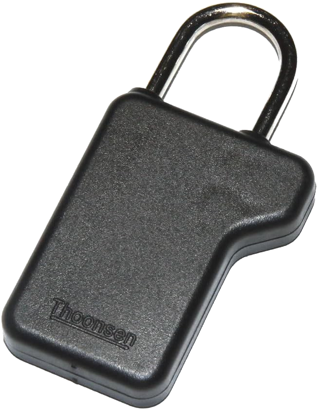 PADLOCK PLUS AM -  SUPERLOCK BLACK